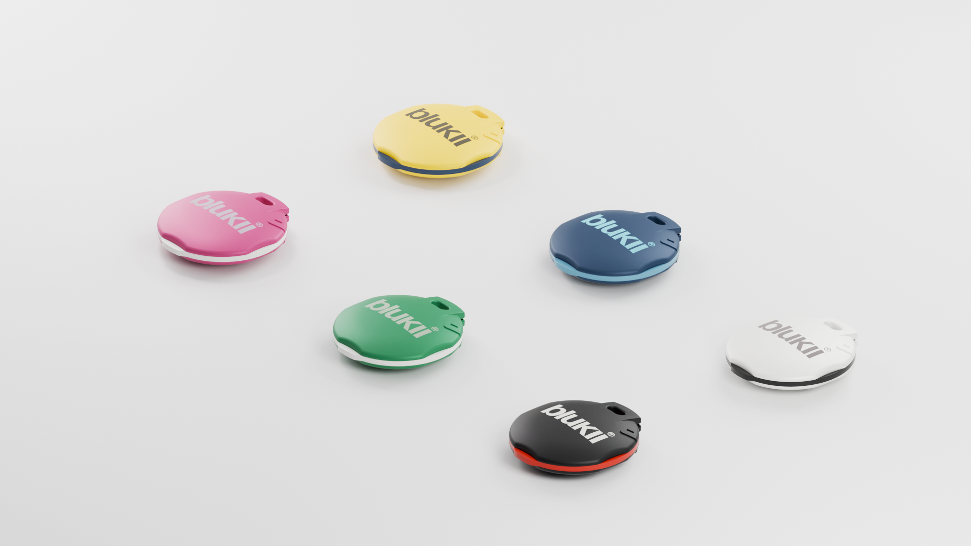 blukii Coins in verschiedenen Farben